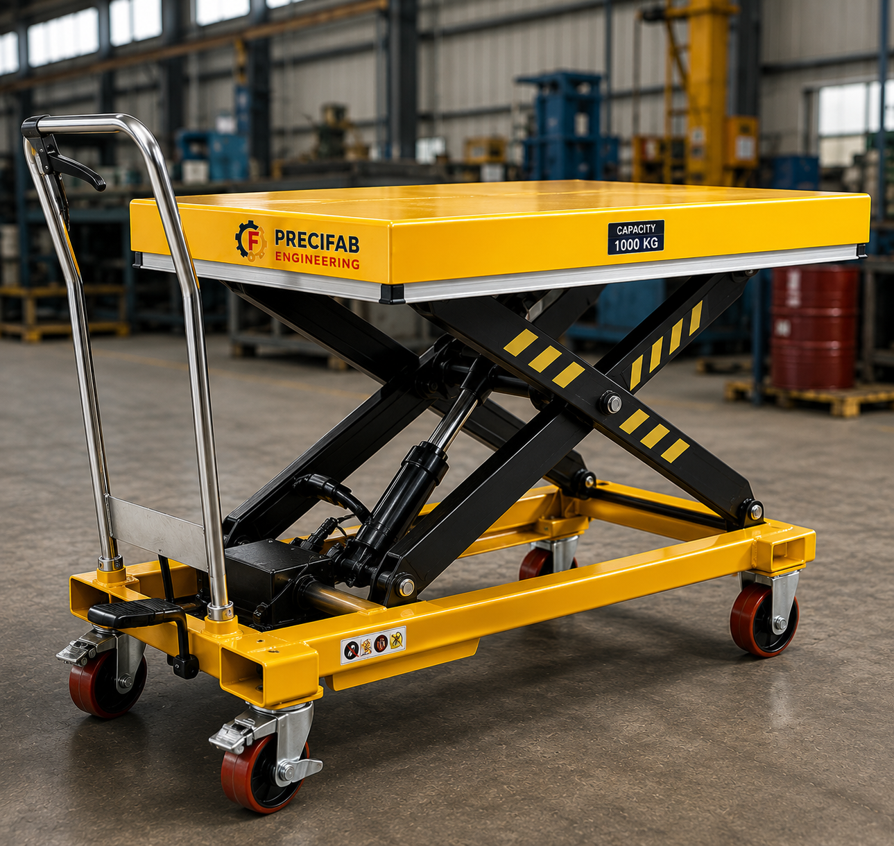 01 hydraulic scissor table