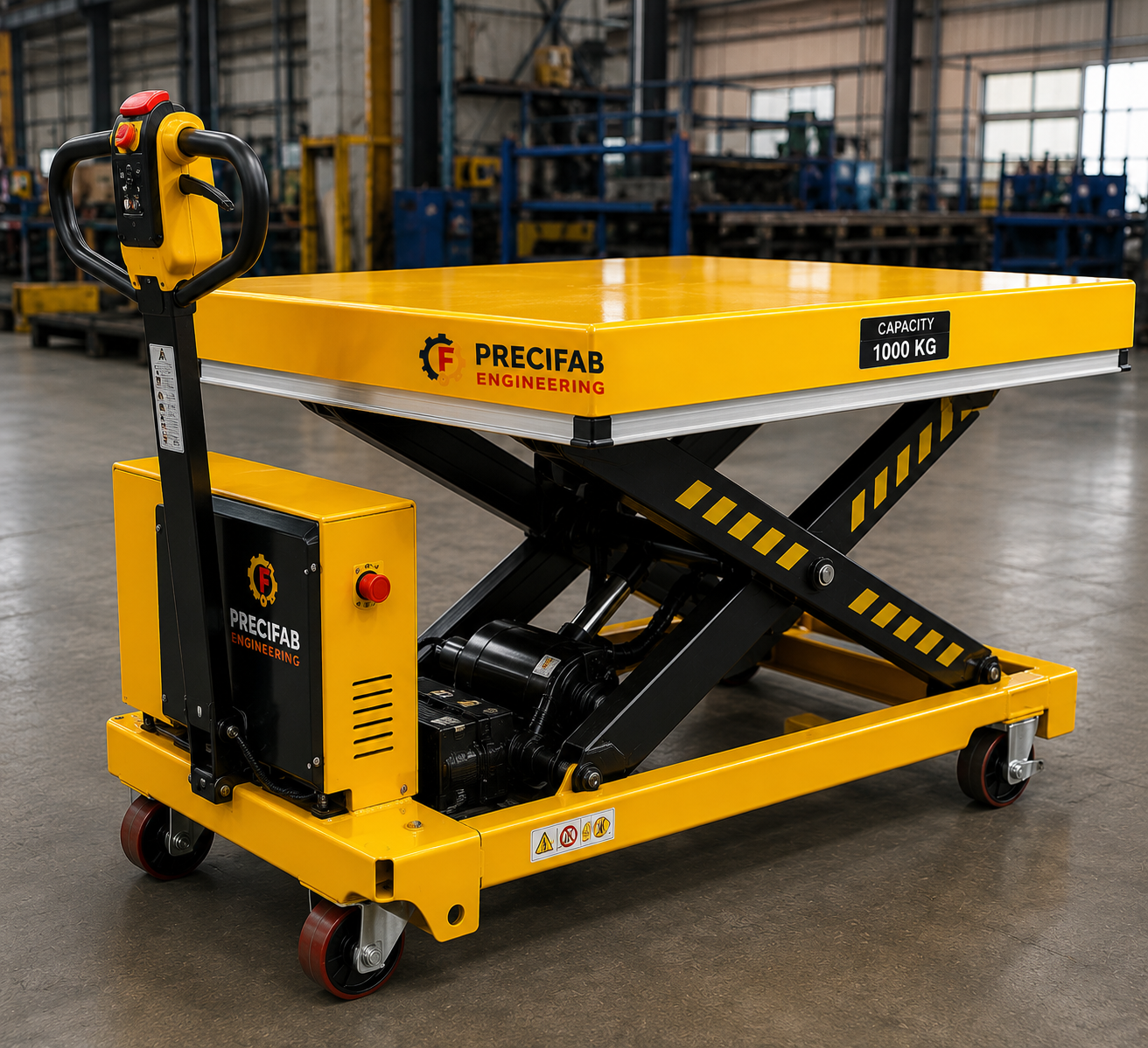 02 electric scissor table