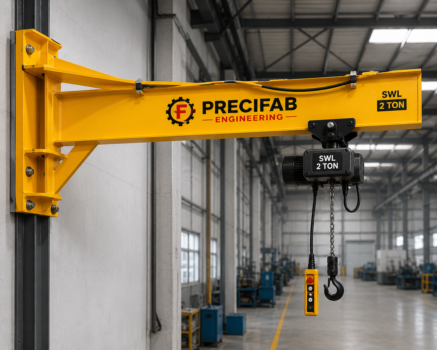 02 wall mounted zib crane