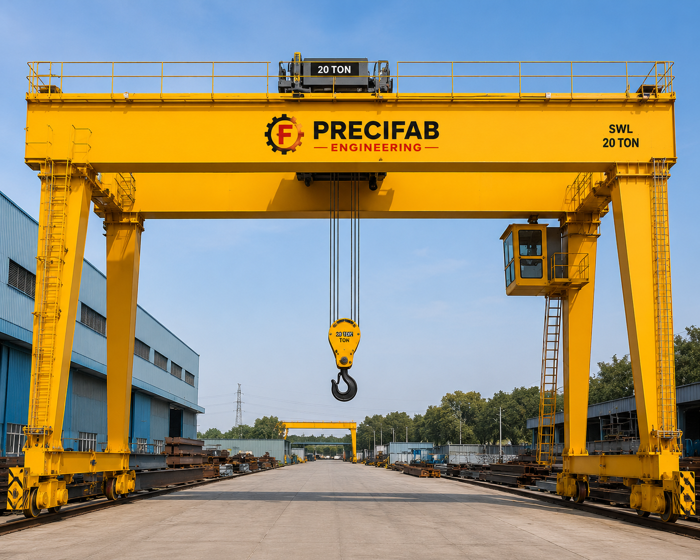 03 goalith double girder gantry crane