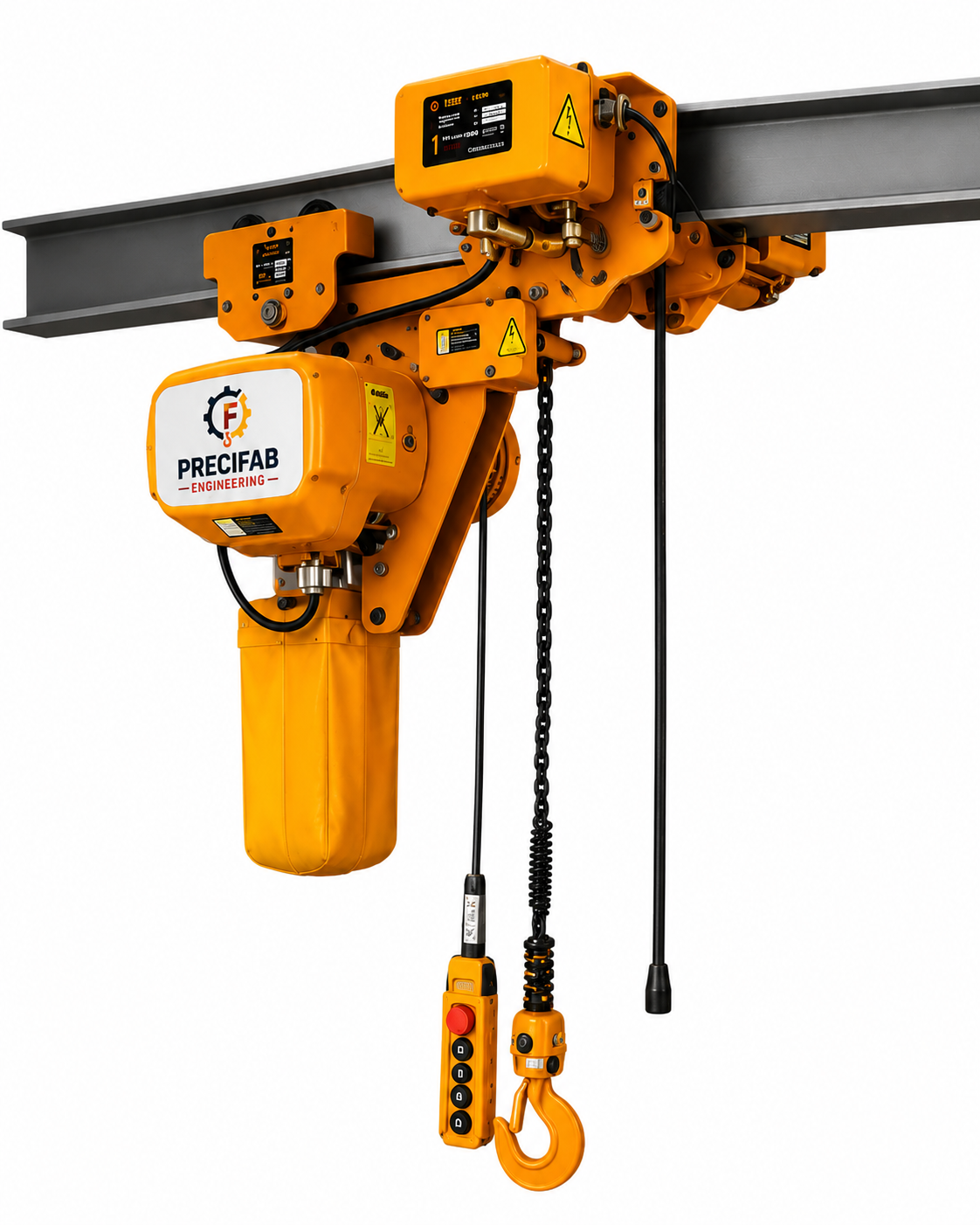 04 electric chain hoist low head room type 03