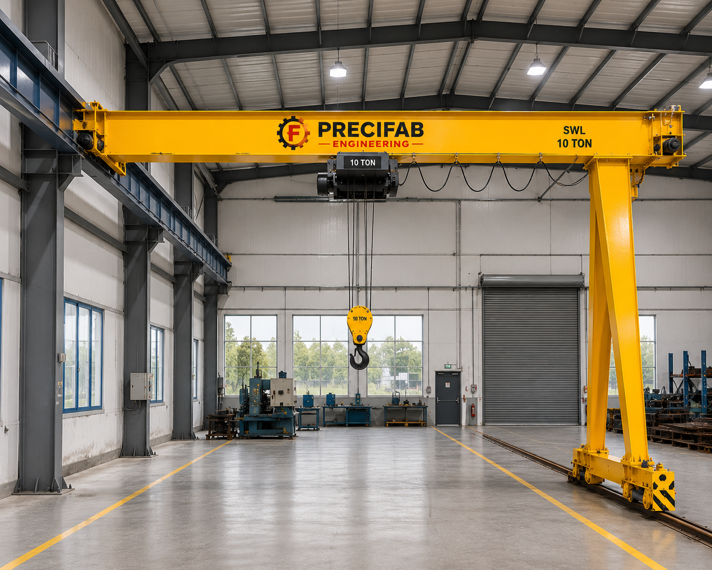 04 semi gantry crane