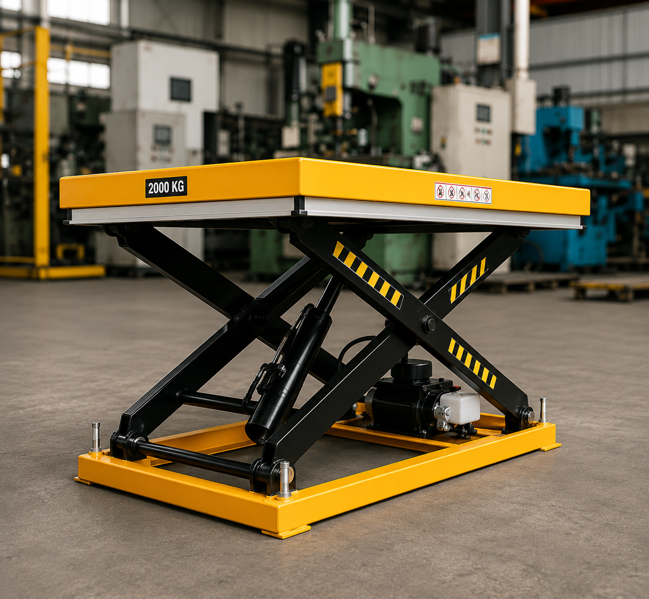 05 heavy duty scissor table